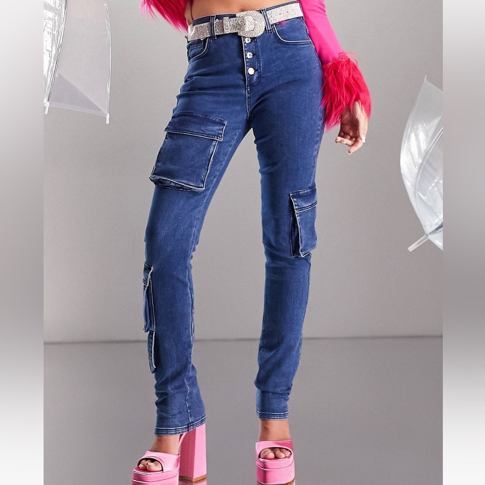 ASYOU skinny cargo jeans ASOS